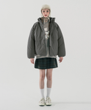 ダブルユーブイプロジェクト(WV PROJECT) Planning Duck Down Parka Charcoal Brown CJOT7520
