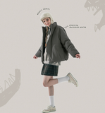 ダブルユーブイプロジェクト(WV PROJECT) Planning Duck Down Parka Charcoal Brown CJOT7520