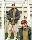 ダブルユーブイプロジェクト(WV PROJECT) Planning Duck Down Parka Charcoal Brown CJOT7520