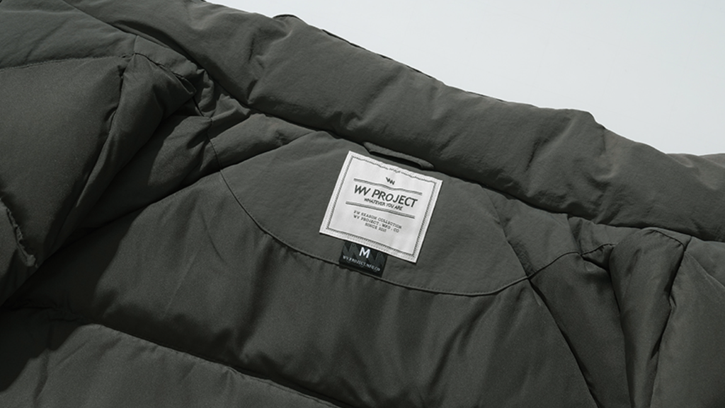 ダブルユーブイプロジェクト(WV PROJECT) Planning Duck Down Parka Charcoal Brown CJOT7520