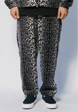 セイントペイン(SAINTPAIN)  SP LEOPARD FLEECE TRAINING PANTS-BLACK