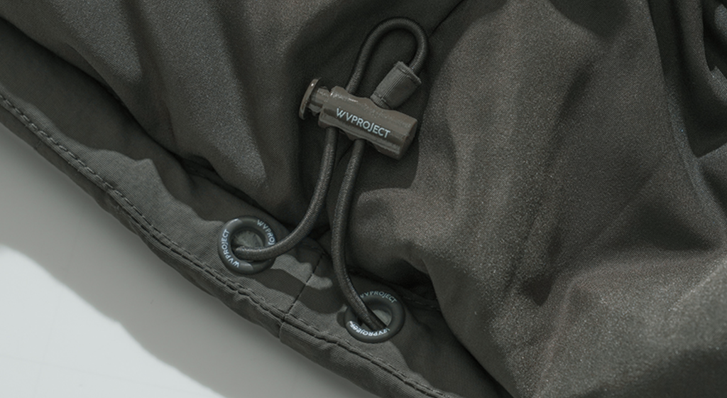 ダブルユーブイプロジェクト(WV PROJECT) Planning Duck Down Parka Charcoal Brown CJOT7520