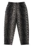 セイントペイン(SAINTPAIN)  SP LEOPARD FLEECE TRAINING PANTS-BLACK