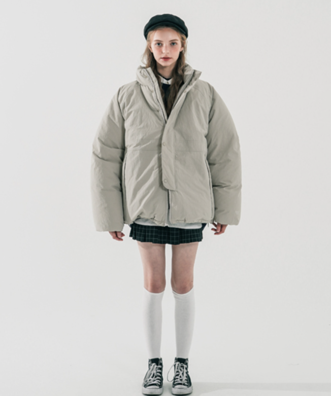 ダブルユーブイプロジェクト(WV PROJECT) Planning duck down parka Warm Gray CJOT7520