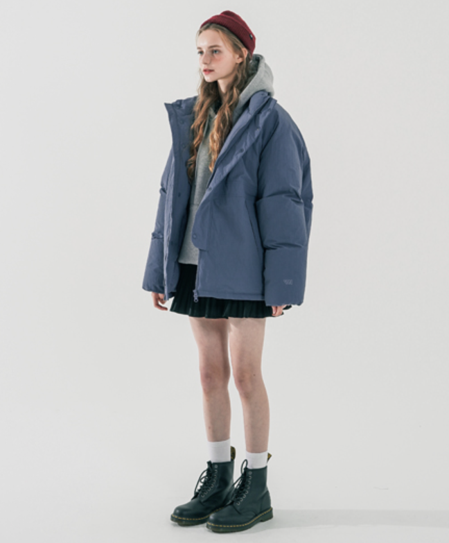 ダブルユーブイプロジェクト(WV PROJECT) Planning Duck Down Parka Blue CJOT7520