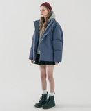 ダブルユーブイプロジェクト(WV PROJECT) Planning Duck Down Parka Blue CJOT7520