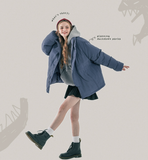 ダブルユーブイプロジェクト(WV PROJECT) Planning Duck Down Parka Blue CJOT7520