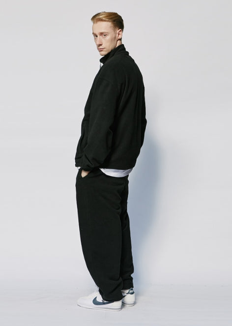 セイントペイン(SAINTPAIN)  SP FLEECE ZIP JACKET-BLACK