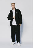セイントペイン(SAINTPAIN)  SP FLEECE ZIP JACKET-BLACK