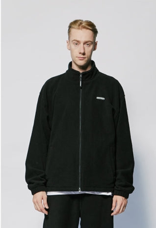 セイントペイン(SAINTPAIN)  SP FLEECE ZIP JACKET-BLACK