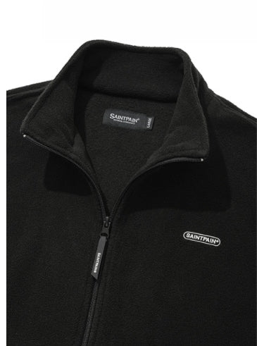 セイントペイン(SAINTPAIN)  SP FLEECE ZIP JACKET-BLACK