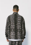 セイントペイン(SAINTPAIN)  SP PHYTON FLEECE ZIP JACKET-CHARCOAL