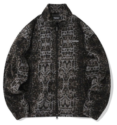セイントペイン(SAINTPAIN)  SP PHYTON FLEECE ZIP JACKET-CHARCOAL