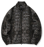 セイントペイン(SAINTPAIN)  SP PHYTON FLEECE ZIP JACKET-CHARCOAL