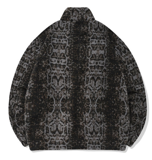 セイントペイン(SAINTPAIN)  SP PHYTON FLEECE ZIP JACKET-CHARCOAL