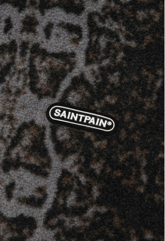 セイントペイン(SAINTPAIN)  SP PHYTON FLEECE ZIP JACKET-CHARCOAL