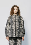 セイントペイン(SAINTPAIN)  SP PHYTON FLEECE ZIP JACKET-BEIGE