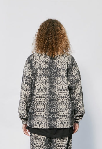 セイントペイン(SAINTPAIN)  SP PHYTON FLEECE ZIP JACKET-BEIGE