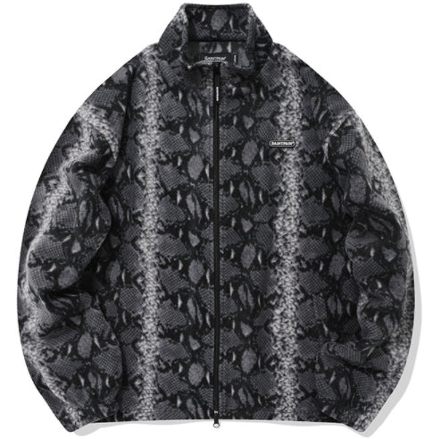 セイントペイン(SAINTPAIN)  SP PHYTON FLEECE ZIP JACKET-GRAY