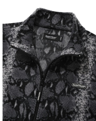 セイントペイン(SAINTPAIN)  SP PHYTON FLEECE ZIP JACKET-GRAY