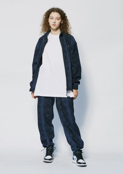 セイントペイン(SAINTPAIN)  SP PHYTON FLEECE ZIP JACKET-BLUE