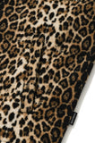 セイントペイン(SAINTPAIN)  SP LEOPARD FLEECE ZIP JACKET-BEIGE