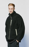 セイントペイン(SAINTPAIN)   SP REVERSIBLE FLEECE ZIP JACKET-BLACK