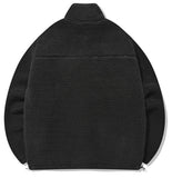 セイントペイン(SAINTPAIN)   SP REVERSIBLE FLEECE ZIP JACKET-BLACK