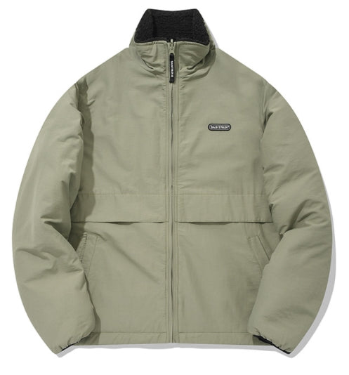 セイントペイン(SAINTPAIN)   SP REVERSIBLE FLEECE ZIP JACKET-BLACK
