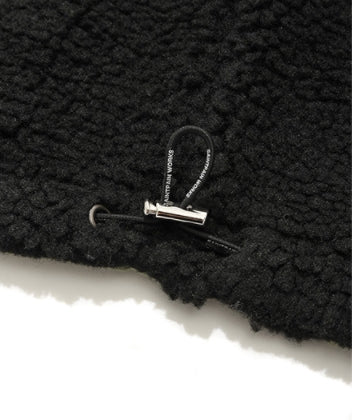 セイントペイン(SAINTPAIN)   SP REVERSIBLE FLEECE ZIP JACKET-BLACK