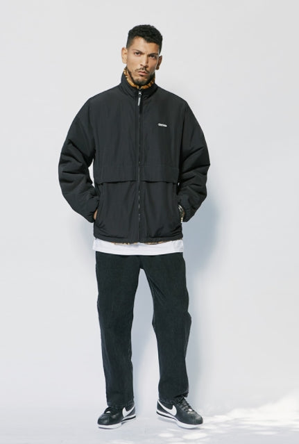 セイントペイン(SAINTPAIN)   SP REVERSIBLE FLEECE ZIP JACKET-LEOPARD