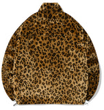 セイントペイン(SAINTPAIN)   SP REVERSIBLE FLEECE ZIP JACKET-LEOPARD