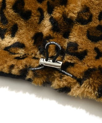 セイントペイン(SAINTPAIN)   SP REVERSIBLE FLEECE ZIP JACKET-LEOPARD