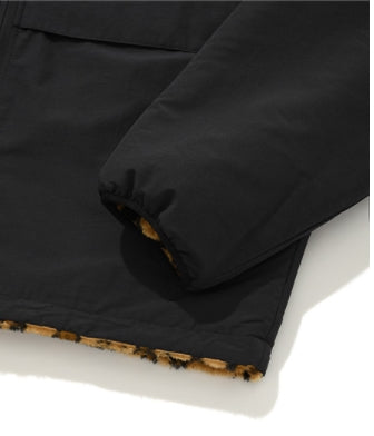 セイントペイン(SAINTPAIN)   SP REVERSIBLE FLEECE ZIP JACKET-LEOPARD