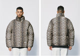 セイントペイン(SAINTPAIN)  SP LEOPARD RDS DUCK DOWN PADDING-BEIGE