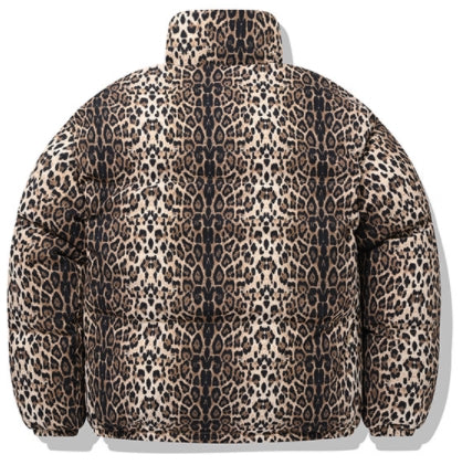 セイントペイン(SAINTPAIN)  SP LEOPARD RDS DUCK DOWN PADDING-BEIGE