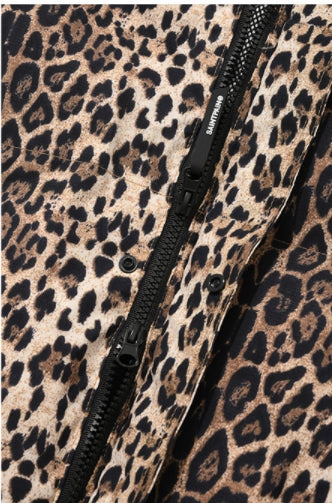 セイントペイン(SAINTPAIN)  SP LEOPARD RDS DUCK DOWN PADDING-BEIGE