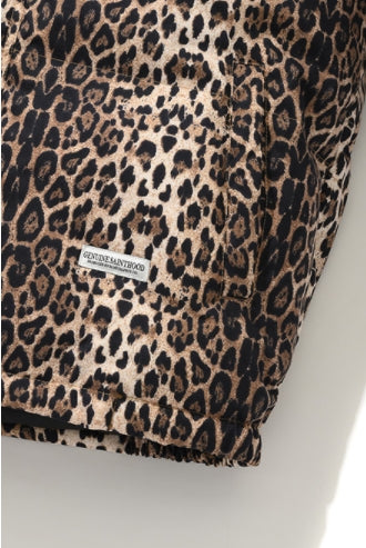 セイントペイン(SAINTPAIN)  SP LEOPARD RDS DUCK DOWN PADDING-BEIGE