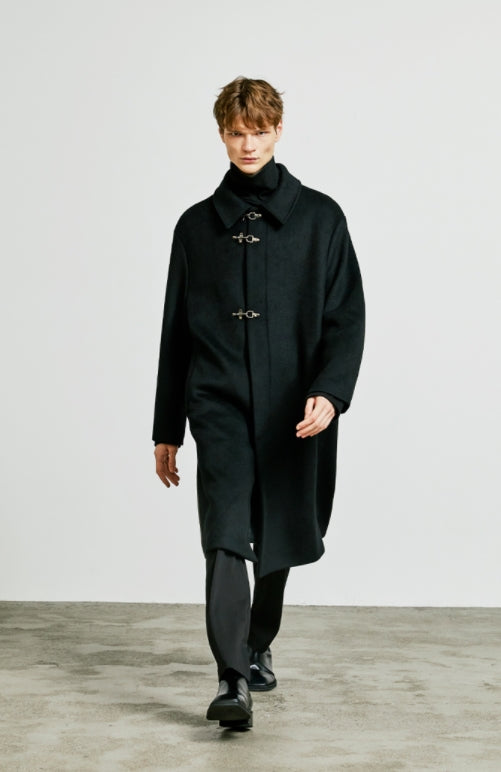 SSY(エスエスワイ)  deckhook single mac coat black