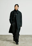 SSY(エスエスワイ)  deckhook single mac coat black
