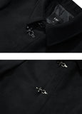 SSY(エスエスワイ)  deckhook single mac coat black