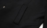 SSY(エスエスワイ)  collar up single overfit coat black