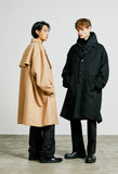 SSY(エスエスワイ)  collar up single overfit coat beige