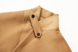 SSY(エスエスワイ)  collar up single overfit coat beige