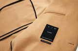 SSY(エスエスワイ)  collar up single overfit coat beige