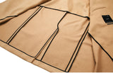 SSY(エスエスワイ)  collar up single overfit coat beige