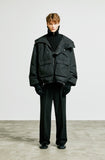 SSY(エスエスワイ) essential oversize duckdown peded parka black