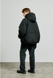 SSY(エスエスワイ) essential oversize duckdown peded parka black