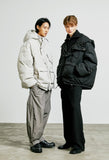 SSY(エスエスワイ) essential oversize duckdown peded parka black