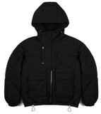 SSY(エスエスワイ) essential oversize duckdown peded parka black